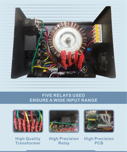 Compteur numérique monophasé 5kva 10kva 20kva Régulateur de tension automatique AC 220V <span class=keywords><strong>Prix</strong></span> d'usine AVR pour la maison - Product Image 3