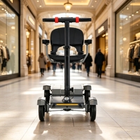 Nouveau scooter de mobilité puissant à quatre roues pour personnes âgées et handicapées, scooter léger avec batterie au lithium détachable