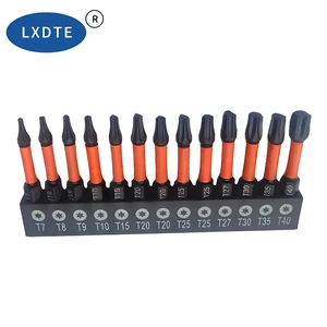 Embouts <span class=keywords><strong>de</strong></span> tournevis <span class=keywords><strong>Torx</strong></span> en acier LXD S2 <span class=keywords><strong>de</strong></span> 1/4 pouce (<span class=keywords><strong>50</strong></span> mm) avec pointe magnétique, qualité industrielle et bricolage, fabrication OEM personnalisée, directement <span class=keywords><strong>de</strong></span> l'usine - Product Image 4
