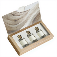 Kit de Fabrication de Parfum pour Homme – Mini-Ensemble Importé – Eau de Parfum Boisé Terreux – Parfum Agrumes Boisés – Format Voyage – Vaporisateur Longue Durée – 3 Pièces