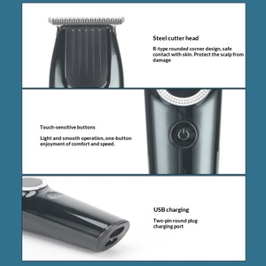 ปัตตาเลี่ยนตัดผมมืออาชีพสำหรับผู้ชาย ไร้สาย ชาร์จไฟได้ ใบมีด Zero Gap หน้าจอ LED เสียงเบา ใช้ในบ้านได้ กันน้ำ IPX4 - Product Image 3