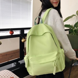 Student <b>Backpack</b> 18 In Solid Color Waterproof Unisex For College High <b>School</b> Junior High Students Everyday Use - Product Image 2