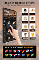 Distributeur automatique de café TCN avec écran tactile de 22 pouces, distributeur de boissons chaudes et froides pour supermarchés et centres commerciaux