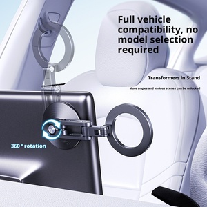 2025 New Rui Boneruy Car Aluminum Alloy Suction Cup Mobile Phone <strong>Bracket</strong> Adjustable Height Charger Flexible Compatible for - Product Image 3