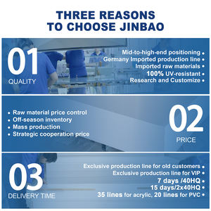 JINBAO Papan Busa PVC Tahan Air 2mm-6mm 4x8 16mm Cetak UV Harga Terjangkau untuk Luar Ruangan, Warna Putih Kayu Kraft Celuka untuk Periklanan - Product Image 3