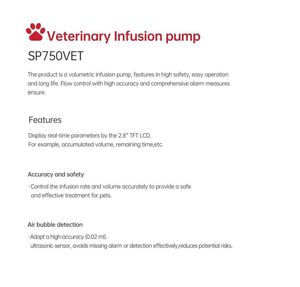 Pompe à perfusion vétérinaire pour animaux de compagnie, équipement vétérinaire, Equipo Veterinaria - Product Image 5