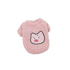 เสื้อฮู้ดขนแกะรูปสัตว์น่ารักสำหรับแมวและสุนัขฤดูหนาวฤดูใบไม้ผลิฤดูใบไม้ร่วงเสื้อผ้าสัตว์เลี้ยงที่อบอุ่นสีฟ้าสีน้ำตาลสีเขียวสีชมพู - Product Image 5