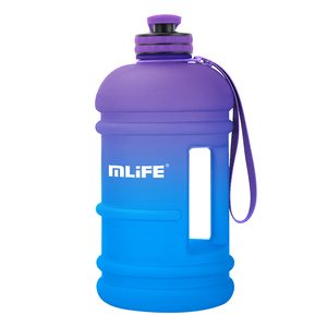 BPA-Free PETG grande bottiglia d'acqua palestra 2.2L/3.78L gallone motivazionale Marker a doppia parete sport caldo termico personalizzabile - Product Image 3