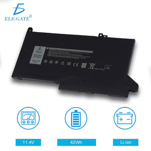 แบตเตอรี่แล็ปท็อปเดลล์ Dj1j0 42Wh 11.4V ใช้ได้กับละติจูด 12 7280 7185 7480 - Product Image 4