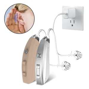 Listener Hearing Aid Hearing Amplifier With Accessories Ear Aid Rechargeable Case Hearing Aids For Seniors Headphone