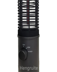 Chauffe-terrasse infrarouge halogène commercial Henruite de style moderne 1500 W pour jardin, café et restaurant - Product Image 5