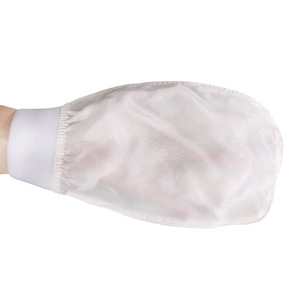 ถุงมือขัดผิวทำจากผ้าไหมแบบตุรกีสำหรับอาบน้ำและผิวกาย - Product Image 6