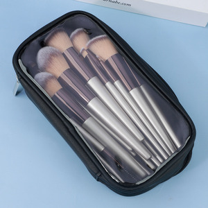 Ensemble de 18 pinceaux de <span class=keywords><strong>maquillage</strong></span> professionnels, sac à pinceaux de <span class=keywords><strong>maquillage</strong></span> portable, poils doux, pinceau à poudre libre, pinceau à paupières, ensemble <span class=keywords><strong>complet</strong></span> abordable - Product Image 6