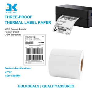 Etichette Termiche per Spedizioni ad Alta Visibilità, Autoadesive, Impermeabili, Ecologiche per Logistica ed E-commerce - Product Image 1