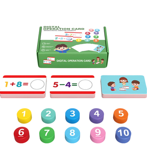 Carte operative digitali <span class=keywords><strong>in</strong></span> <span class=keywords><strong>legno</strong></span> per bambini <span class=keywords><strong>blocchi</strong></span> di costruzione aritmetici aiuti <span class=keywords><strong>didattici</strong></span> per l'apprendimento della matematica per bambini giocattolo educativo - Product Image 4