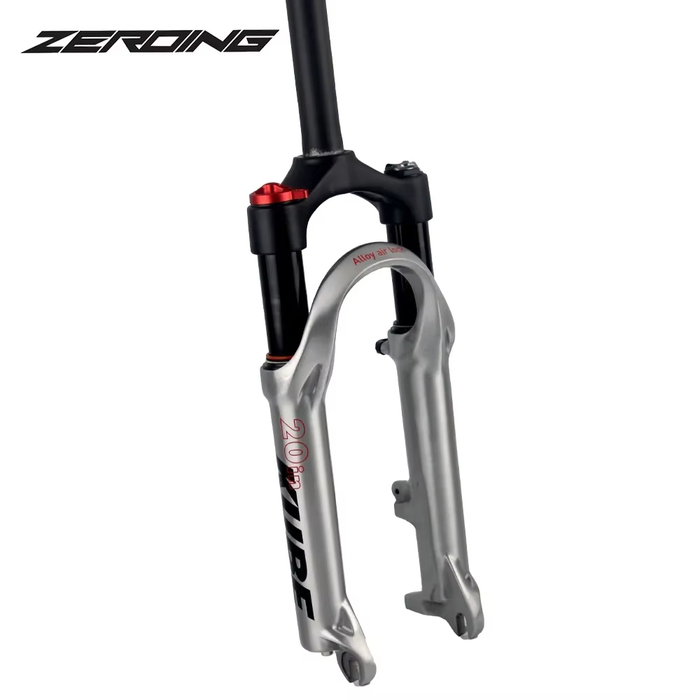 Fourche Vélo Carbone Pliante 20 Pouces - Pour BMX, VTT, Route, Compatible Frein Disque, Garantie 2 Ans