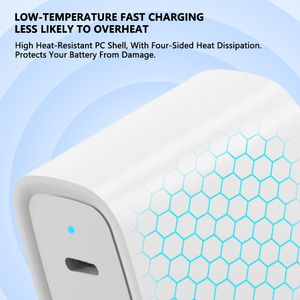 <span class=keywords><strong>Chargeur</strong></span> de voyage universel OEM Adaptateur secteur US EU 30W Type <span class=keywords><strong>C</strong></span> GaN <span class=keywords><strong>Chargeur</strong></span> rapide PD <span class=keywords><strong>USB</strong></span> <span class=keywords><strong>C</strong></span> 5V/3A pour téléphone portable - Product Image 2