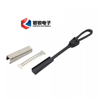 Pince de Tension de fil de chute de corps en acier inoxydable de Type cale en plastique UV pour câble plat