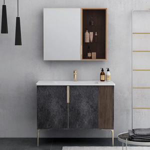 Huida-armario de baño de <span class=keywords><strong>estilo</strong></span> <span class=keywords><strong>industrial</strong></span> y ligero, 800, tamaño 1000, espejo de restauración ultraalto de lujo, 2021 - Product Image 1