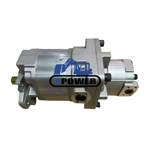 Nouvelle pompe à engrenages pour chargeuse-pelleteuse sur chenilles XPower WA600-3 WA600-3LK, pièce 705-53-31020, noire, garantie 6 mois - Product Image 1