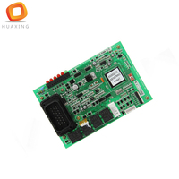 Fabricación de PCB de Control Industrial de Alta Densidad, Ensamblaje de Circuitos Impresos Personalizados, Material FR4 Verde, ISO9001