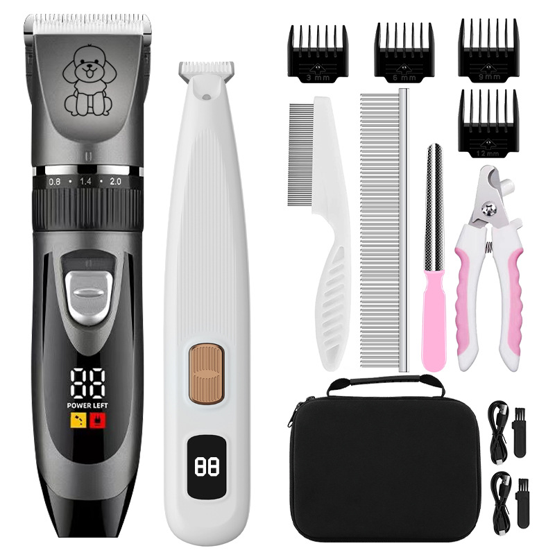 Upgrade digital gray pet beauty suit iv