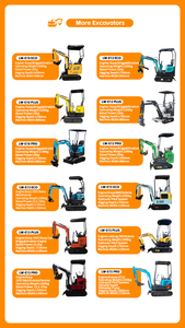 Phong cách mới của Trung Quốc mini máy xúc 3ton 3.5ton nhà máy Giá máy kéo nhỏ backhoe loader Mini Máy xúc để sử dụng nhà trên bán - Product Image 2