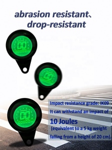 Velocímetro digital universal para motocicleta medidor de RPM para Harley Davidson <span class=keywords><strong>Triumph</strong></span> Jawa 42 Indian Scout <span class=keywords><strong>Bobber</strong></span> modificad - Product Image 4