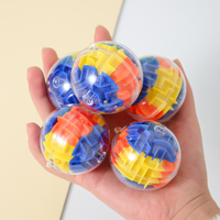 Jouet de puzzle 3D, puzzle de balle de labyrinthe de mémoire, cadeaux pour enfants et adultes - Jeu de défis difficiles à faible difficulté, petites balles, jeux de réflexion
