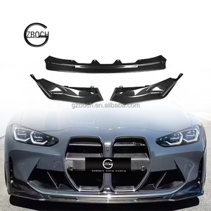 Alerón Delantero de Fibra de Carbono Estilo V G80, Divisor Delantero para <span class=keywords><strong>BMW</strong></span> Serie 3 G80 M3 G82 <span class=keywords><strong>M4</strong></span> Coupé - Product Image 1