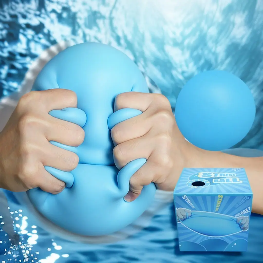 6 Zoll riesige Squishy Riesen Stress abbau Ball Zappeln Spielzeug Anti Stress Angst Linderung Sensorisches Spielzeug für Erwachsene und Kinder