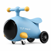 Moderno Carro Deslizante de 4 Ruedas para Niños Pequeños, Seguro y Estable, Juguete para Empujar con los Pies, con Ruedas EVA Silenciosas para Edades de 1 a 3 Años