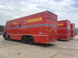 รถบรรทุกอเนกประสงค์ดับเพลิงและกู้ภัยฉุกเฉินตงเฟิง 8x4 สำหรับงานภัยพิบัติในเมือง - Product Image 2