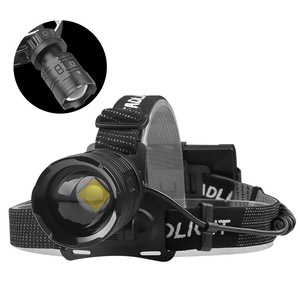 Linterna frontal LED XHP70 de 30W recargable con sensor para uso en exteriores - Product Image 5