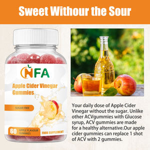 Gomitas de Vinagre de Sidra de Manzana OEM, Suplemento Dietético con Vitamina E, Sin Azúcar, Apoyo para la Salud Intestinal, Gomitas para Bajar de Peso - Product Image 6