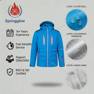 <span class=keywords><strong>Veste</strong></span> <span class=keywords><strong>de</strong></span> <span class=keywords><strong>ski</strong></span> imperméable pour homme avec logo personnalisé OEM, <span class=keywords><strong>veste</strong></span> <span class=keywords><strong>de</strong></span> neige 10000 mm, combinaison <span class=keywords><strong>de</strong></span> <span class=keywords><strong>ski</strong></span> pour homme, <span class=keywords><strong>veste</strong></span> <span class=keywords><strong>de</strong></span> snowboard, <span class=keywords><strong>veste</strong></span> isolée 3 en 1 à coque rigide - Product Image 4