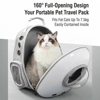 Sac à dos ergonomique et écologique pour chat, rembourré, double épaule, grande capacité, portable, sans BPA
