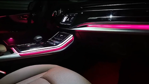ชุดไฟตกแต่งภายในรถยนต์ 20 LED สำหรับ Audi Q8 ปี 2019-2023 ไฟ RGB ควบคุมผ่านแอพ/พวงมาลัย แบบเสียบใช้งานได้ทันที - Product Image 3
