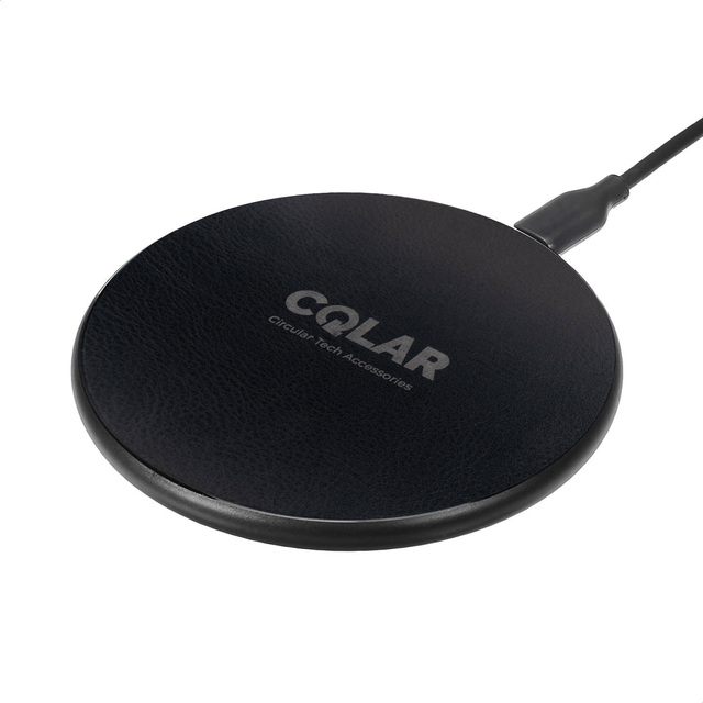 Factory Lowest Wholesale Price Customized Mobile GRS PU Leather 15W Wireless Charger