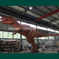 Robot T-Rex animatronique géant à la demande, modèle interactif de dinosaure sur mesure de l'Atelier d'Animatronique