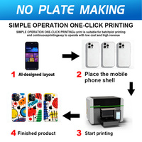 Fabrication OEM ODM, imprimante à plat UV A3, tête d'impression I3200/DX7/XP600, nouvelle vitesse plus rapide, machine d'impression d'encre UV pour autocollants en PVC