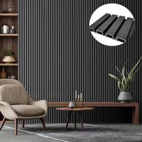 2022 panneau mural de luxe en bois-plastique Composite, revêtement cannelé, étanche