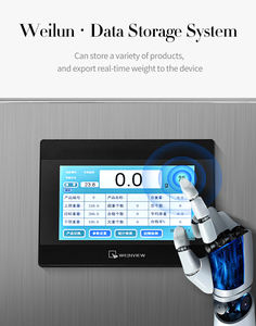 Fabrika doğrudan satış konveyör bant Metal dedektörü ve gıda endüstrisi için kontrol kantarı kombinasyonu sistemi - Product Image 5