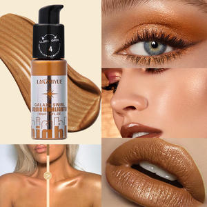 Para <span class=keywords><strong>Amazon</strong></span> Body Shimmer Oil Mineral Cream Maquillaje líquido para contorno facial y corporal Resaltado - Product Image 3