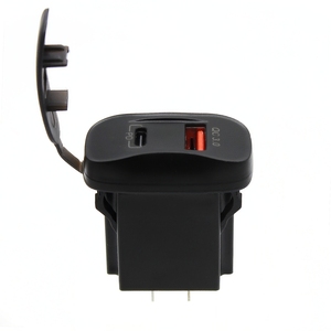 QC 3.0 USB 타입 C 로커 스위치 스타일 충전기 전압계 보트 폴라리스 RZR 1000 레인저 모바일 홈 RV - Product Image 2