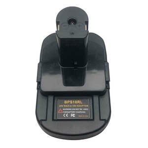Adaptador de Batería BPS18RL para Black&Decker, para Stanley, para Porter Cable, Convertidor de Batería de Litio de 20V para Batería Ryobi de 18V P108 - Product Image 4
