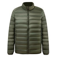 Gardien chaud et élégant hiver léger et isolé duvet de canard blanc vestes gonflées manteau d'hiver en fourrure de canard