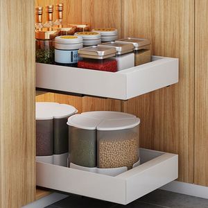 Organisateur de rangement coulissant de haute qualité pour armoire de cuisine ou de salle de bain, panier de tiroir extensible - Product Image 6