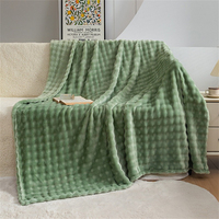 Factory flange Blanket design personnalisé polyester jeter couverture canapé - lit couverture voyage de bureau à domicile