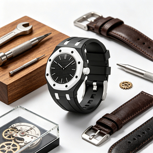 Orologio al Quarzo di Lusso AP&Watch Royal Pop per Donna, Cassa in PC Modificata e Cinturino in Silicone per Orologio da Polso - Product Image 5